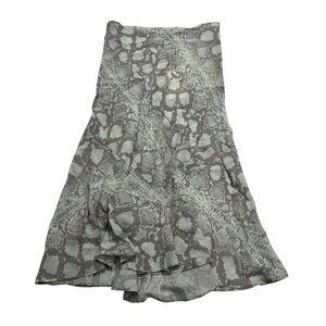 Realisation Par The Carmen Silk Mini Skirt in Absinthe